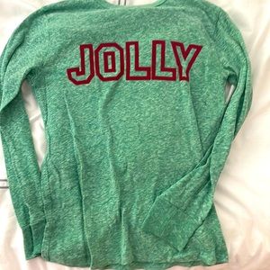Kids JCrew long sleeve Jolly tee shirt